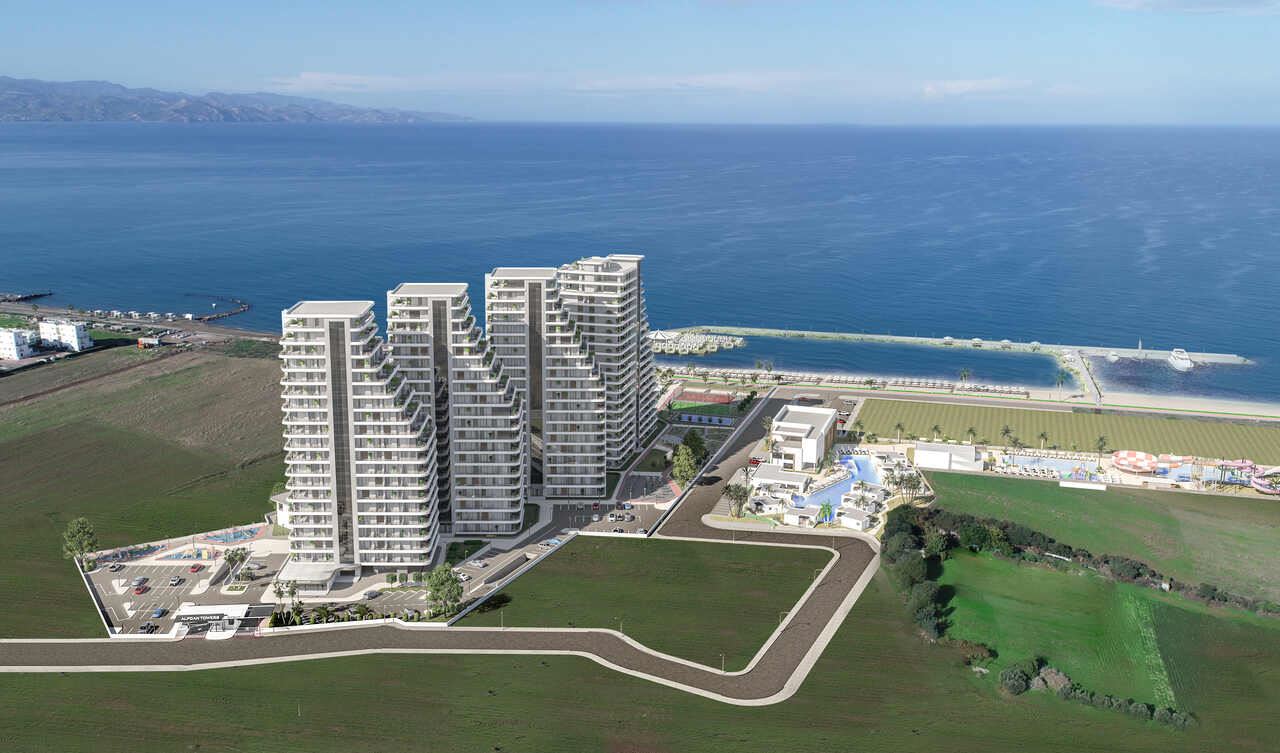 Seafront Living with Turkish Title in Gaziveren, Lefke