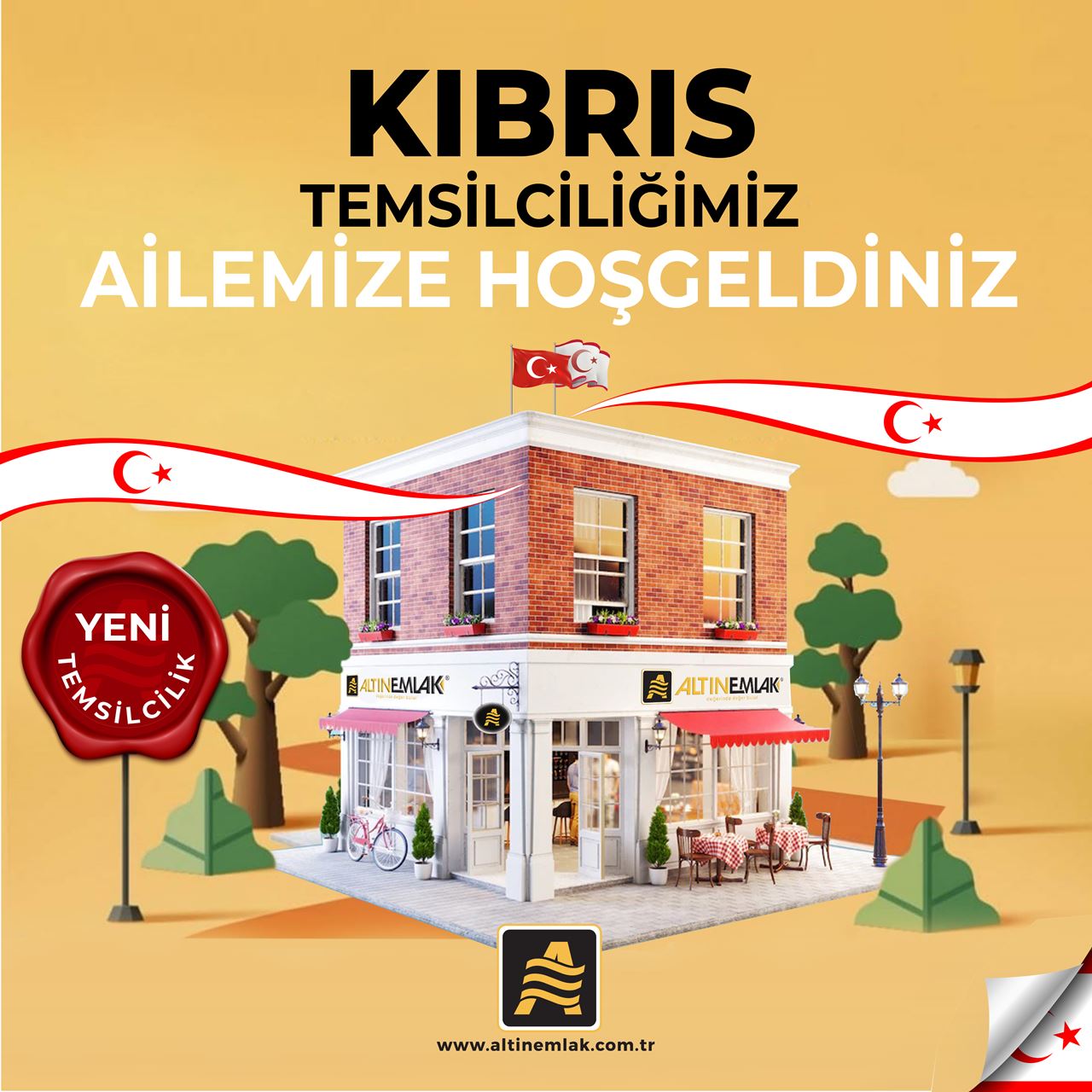 Kıbrıs Altın Emlak Ailesine Katıldı!