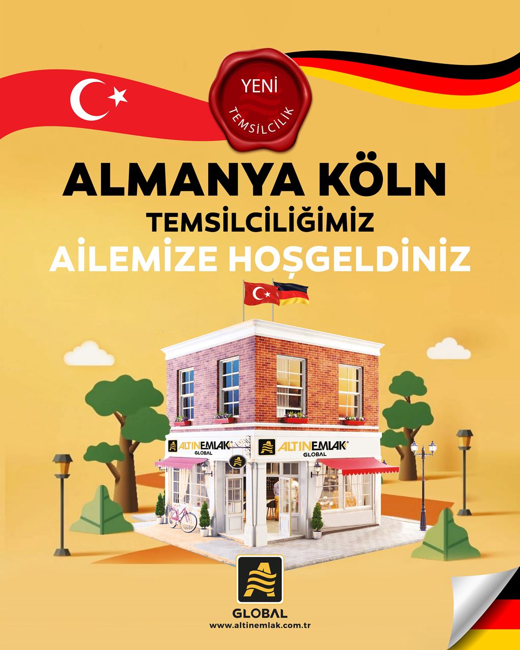Almanya Köln ALTIN EMLAK GLOBAL Ailesine Katıldı