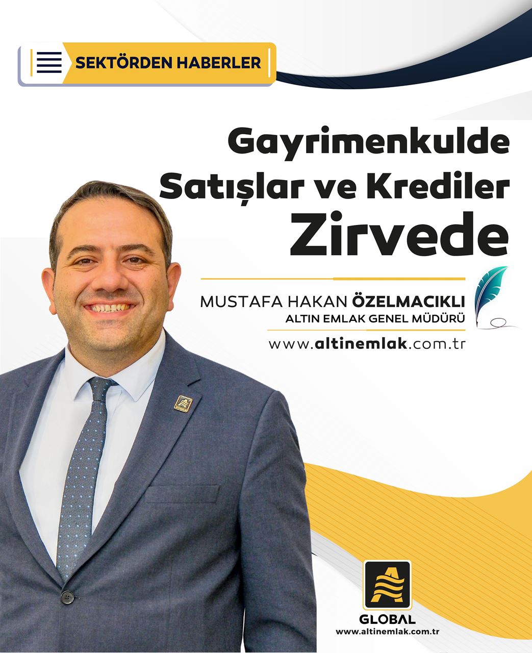 Gayrimenkulde Satışlar ve Krediler Zirvede