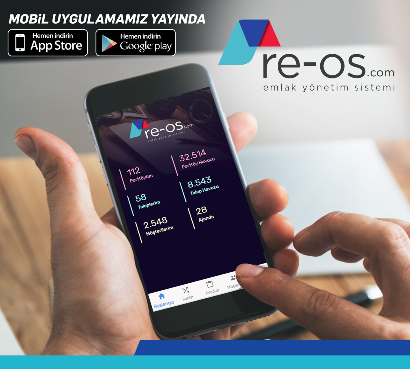 RE-OS.com | Emlak CRM & MLS Platformu | Duyuru Detay