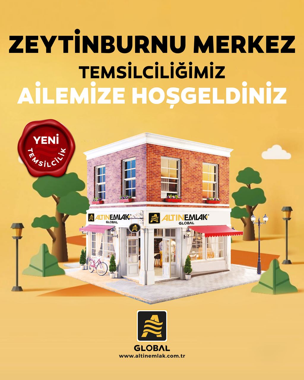Zeytinburnu Merkez ALTIN EMLAK GLOBAL Ailesine Katıldı