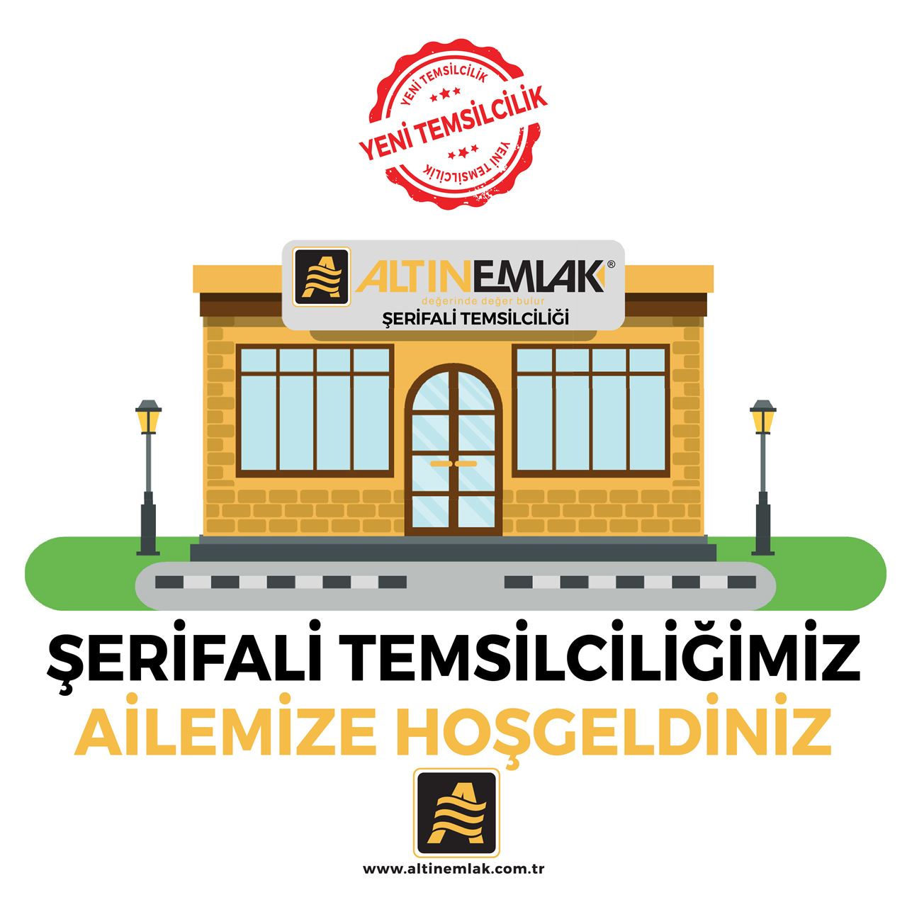 Şerifali Altın Emlak Ailesi'ne Katıldı!