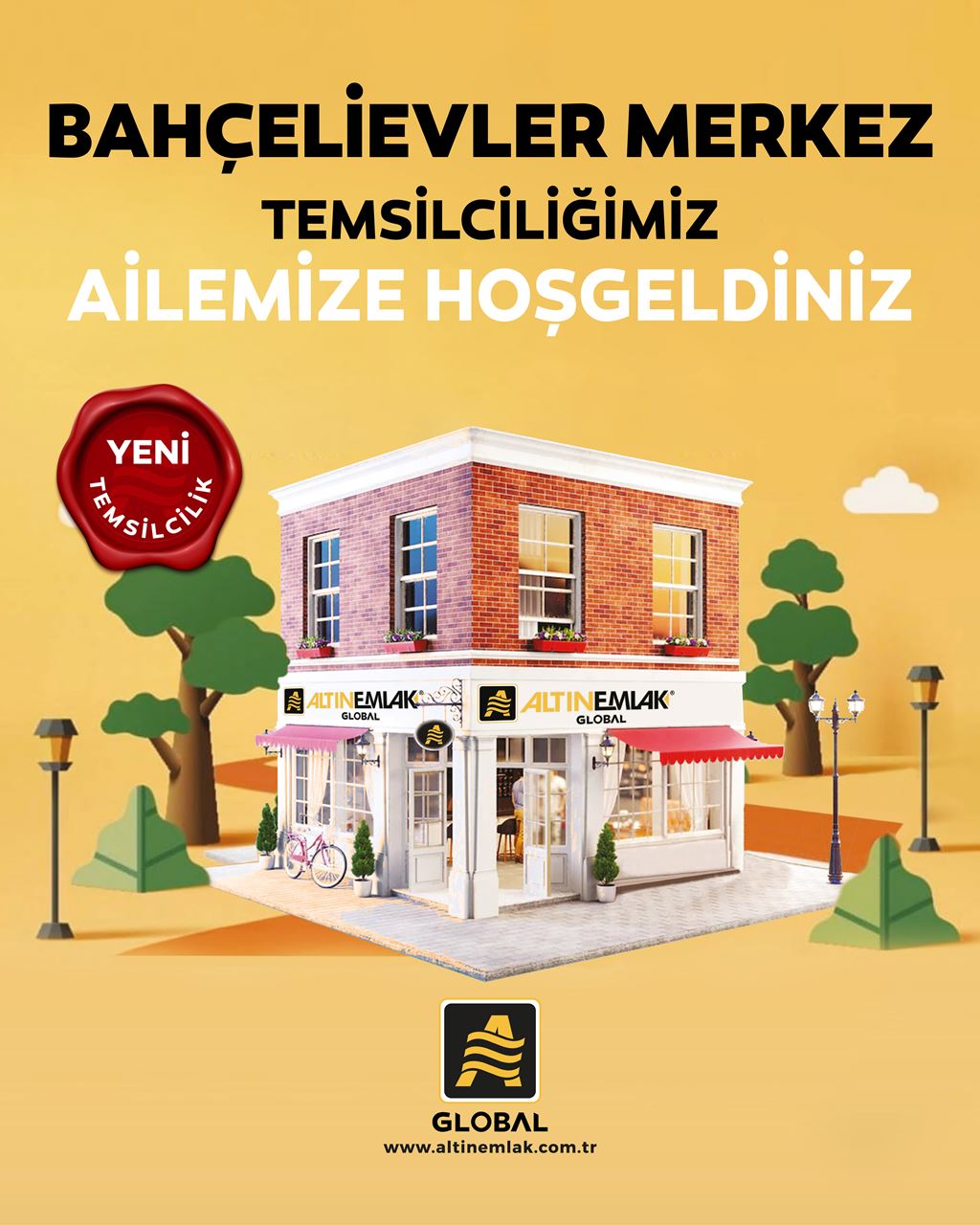 Bahçelievler Merkez Altın Emlak Global Ailesine Katıldı!