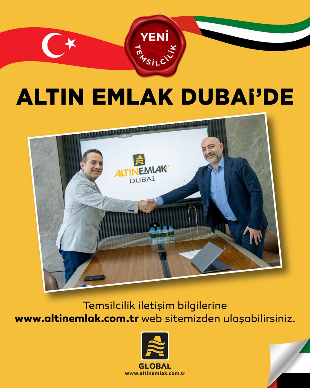 Dubai Altın Emlak Global Ailesine Katıldı!