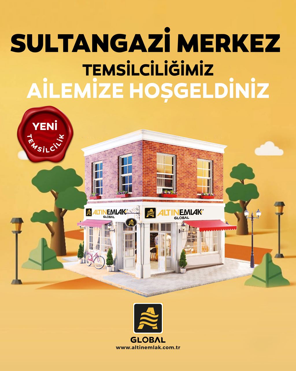 Sultangazi Merkez Altın Emlak Global Ailesine Katıldı!