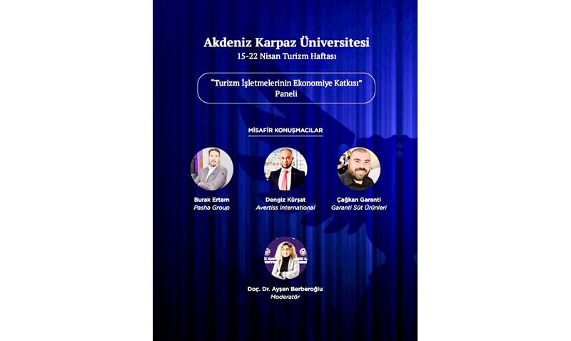 Денгиз Куршат представит Avertiss International на туристической панели Университета Акдениз Карпаз