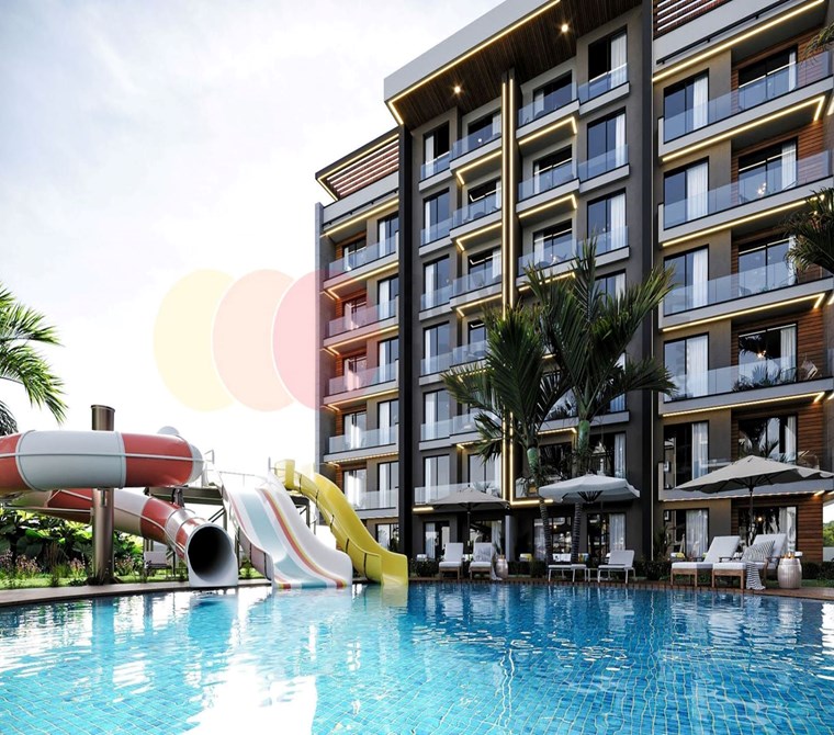 Antalya Kepez'de Lüks Yaşam Kapılarını Aralayın - Türkiye'de Güvenli Sitede Satılık Modern Daireler
