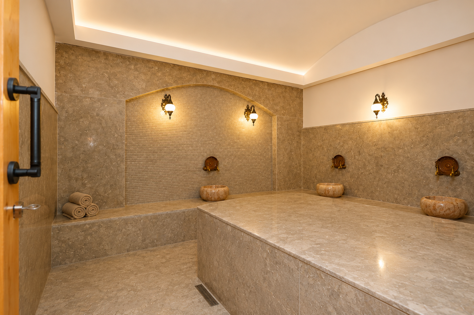 ALANYA KESTELDE DOĞA VE ŞEHİR MANZARALI MUHTEŞEM KOMPLEKS İCERİSİNDE 3+1 SATILIK PENTHOUSE · 28 · Fotoğraflar