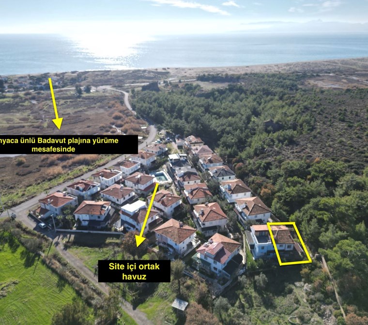 ALTIN EMLAKTAN AYVALIK KÜÇÜKKÖY BADAVUTTA SATILIK 4+1 VİLLA