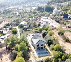 Fethiye Yeşil üzümlü Kızılbel mah Satılık villa