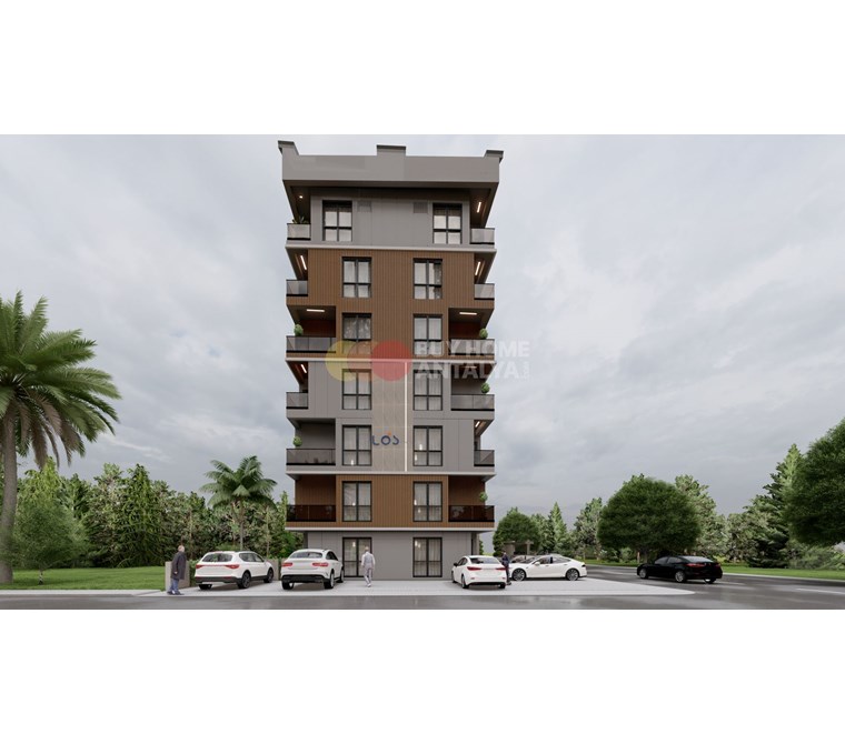 New Apartments for Sale in Antalya Centre Muratpaşa, in the Heart of the City, 1 Step to Everywhere