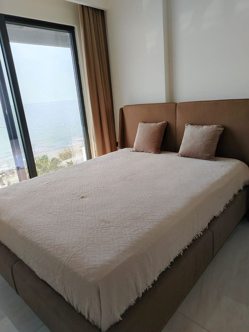 ALANYA MAHMUTLARDA PANORAMİK DENİZ MANZARALI SATILIK 1+1 DAİRE