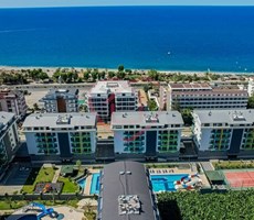 Шикарные просторные апартаменты 3+1 с видом на море   в Konak Terrace Homes