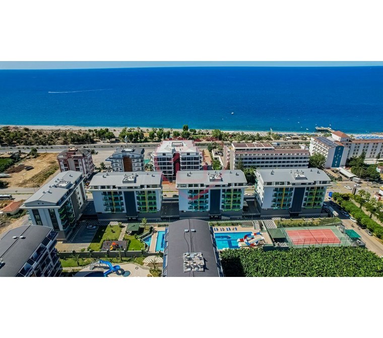 Luxurious spacious 3+1 apartment with sea view  at Konak Terrace Homes