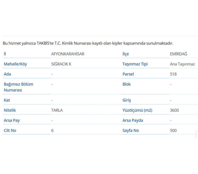 YATIRIMLIK KELEPİR TARLA