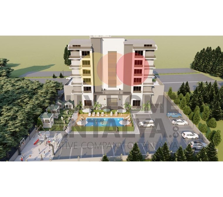 4+1 Apartments for Sale Between Antalya Airport and Lara Beach