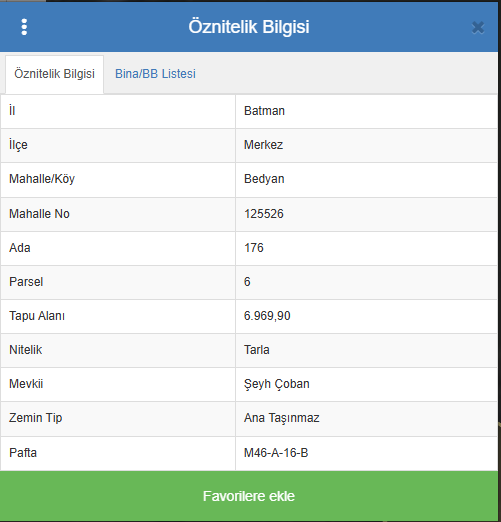 EMLAK 72 DEN BEDYAN 'DA HİSSELİ İKİ AYRI TARLA