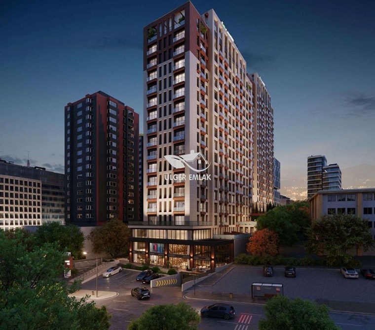 Ülger'den Şehrin Merkezi Şişli'de Muhteşem Konut Projesi 'nden Satılık 1+1 Sıfır Daire