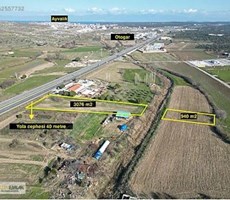 ALTIN EMLAKTAN İZMİR-ÇANAKKALE YOLUNA CEPHELİ KİRALIK ARSA