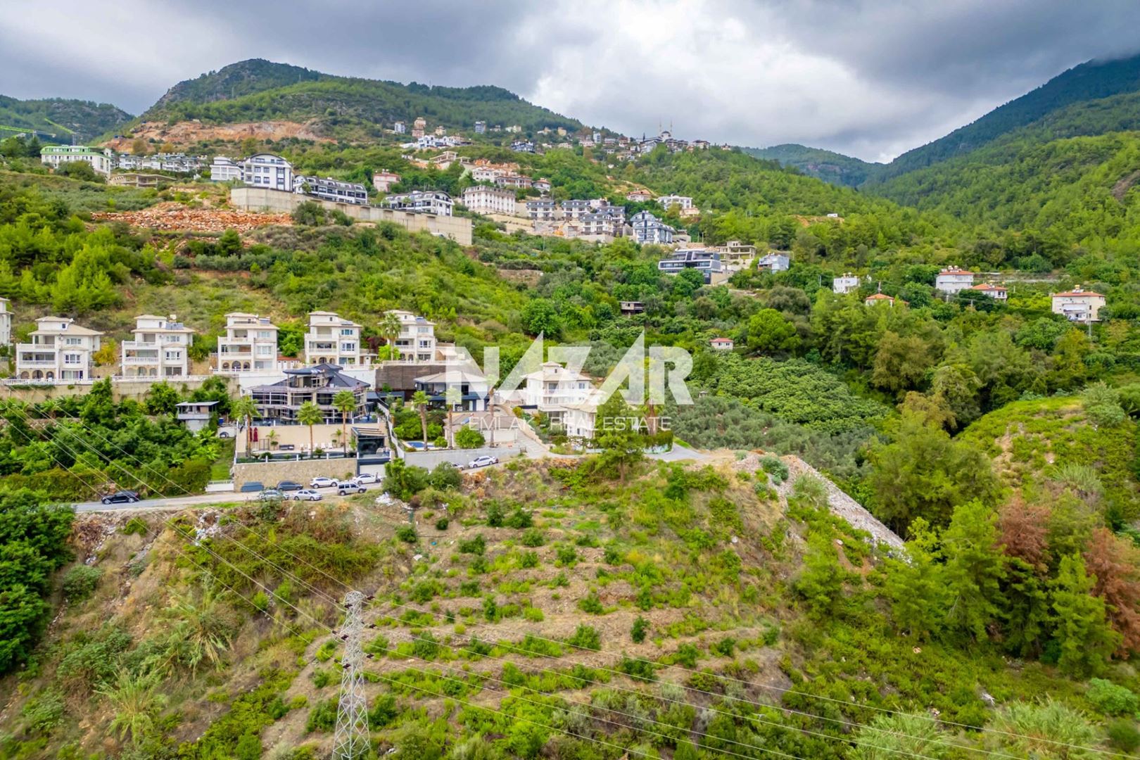 1,000 m² Plot with Sea Views in Alanya Tepe, Zoned for Residential Development · 8