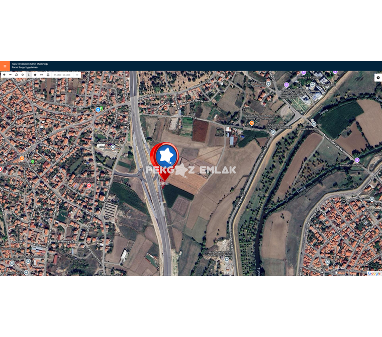YENİİMARET'TE İMAR BÖLGESİ DİBİNDE SATILIK 547m2 ARAZİ