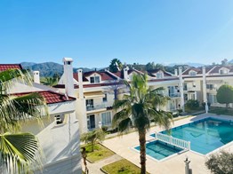 Fethiye Foça mh. furnished apartment for sale 4 + 1 135m² site with pool