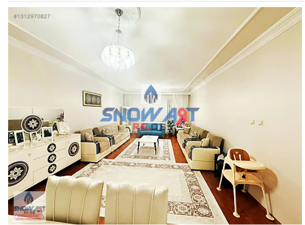 SNOW ART GM'DEN ŞEHİR MERKEZİNDE SATILIK 4+1 DAİRE