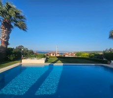 İzmir Çeşme Paşalimanı Full deniz Manzaralı Müstakil Satılık Lüks Villa