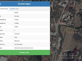 ADANA SARIÇAM YÜREKLİDE TEK TAPU MÜSTAKİL ARSA