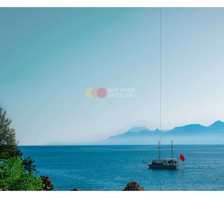 A Blue and Luxury Life is Waiting for You in the Centre of Antalya l Sea View Apartments for Sale 