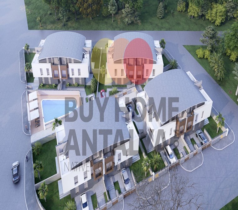 Luxury Triplex Villas in Antalya Dosemealti Region