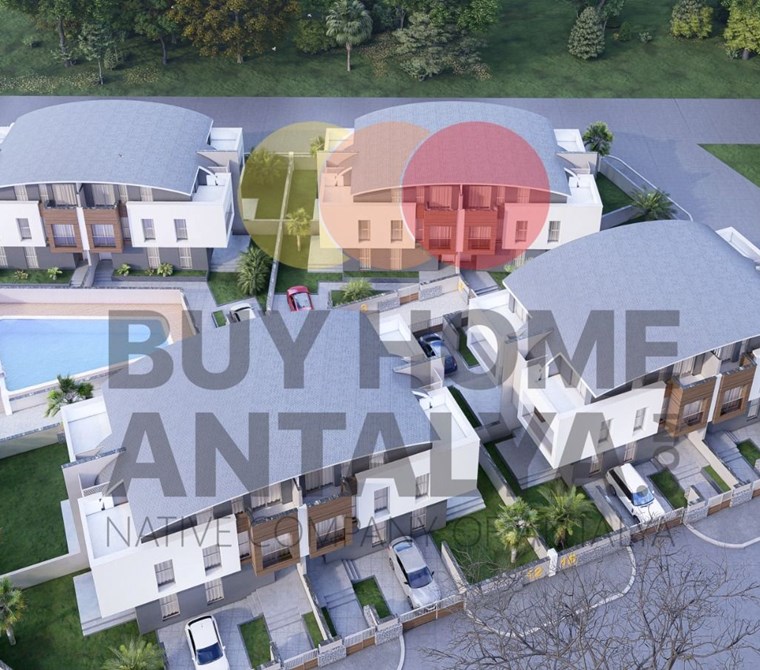 Luxury Triplex Villas in Antalya Dosemealti Region
