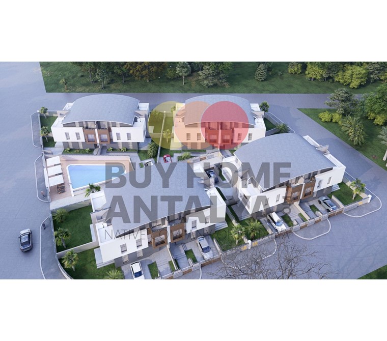 Luxury Triplex Villas in Antalya Dosemealti Region