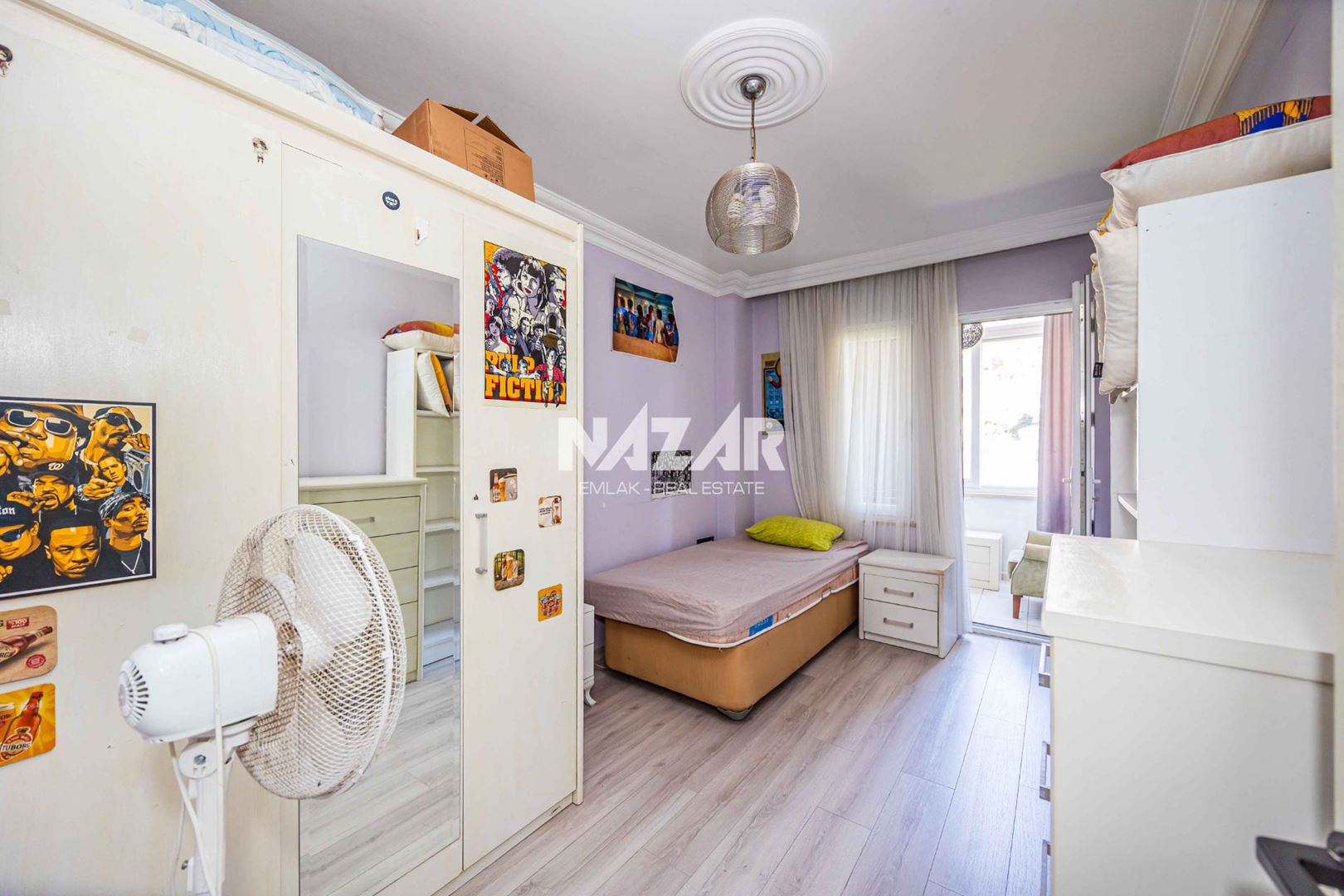 2+1 Furnished Flat for Sale in Alanya Saray, 110 m²