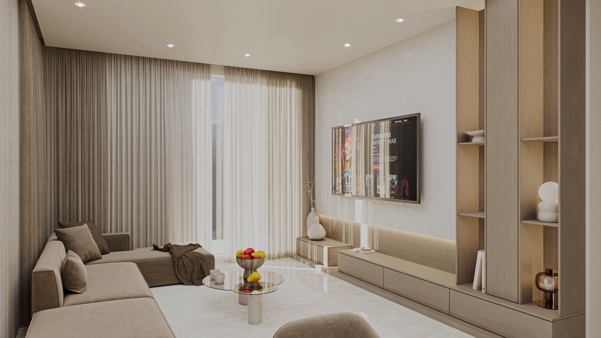 Alanya Kleopatra Plajında Satılık Ultra Lüks 3+1 Dubleks Daire