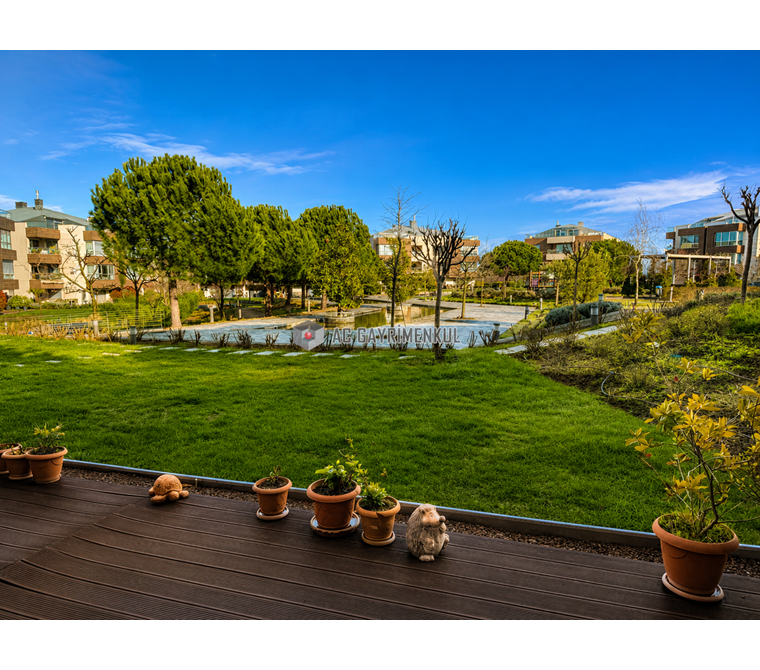 Çengelköy Mesa'da Prestijli Yaşam | 190m² Net Full Eşyalı Kiralık Bahçe Katı