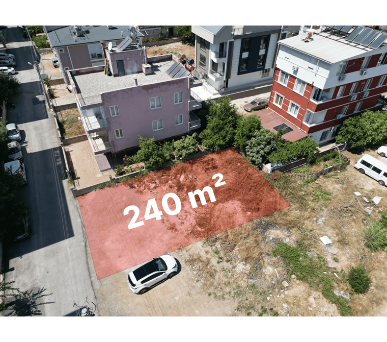 POYRAZ'DAN ÜNSAL MH'DE SATILIK 240m² İMARLI ARSA