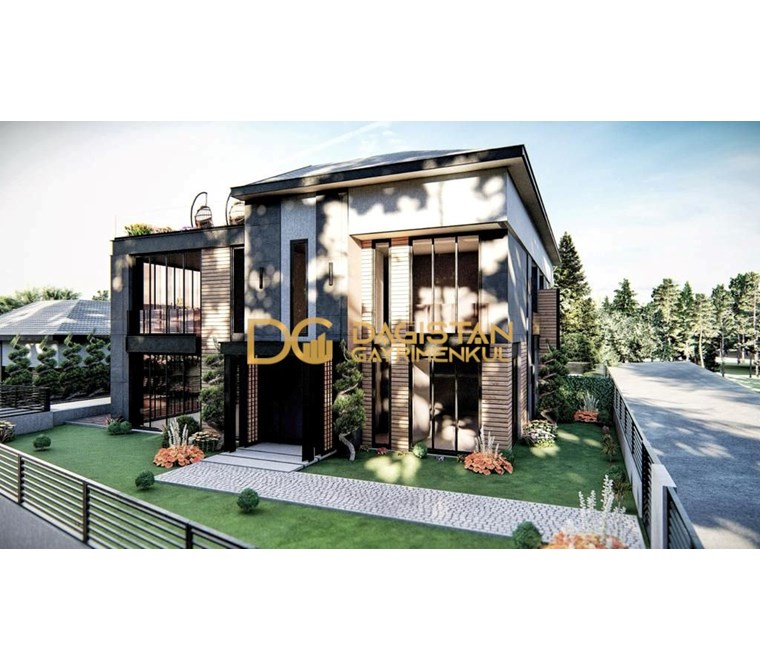 AVCILAR BÖLGESİNDE GÖL MANZARALI ULTRA LÜKS 7+2 MÜSTAKİL VİLLA
