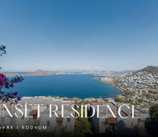 BK GLOBAL'DAN BODRUM YALIKAVAK'TA DENİZ MANZARALI RESIDENCE