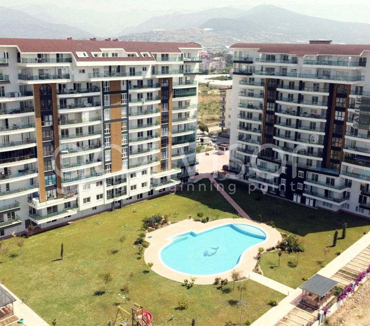 GAZİPAŞA PAZARCI EMSALSİZ KONUM EMSALSİZ SİTE 2+1 SATILIK