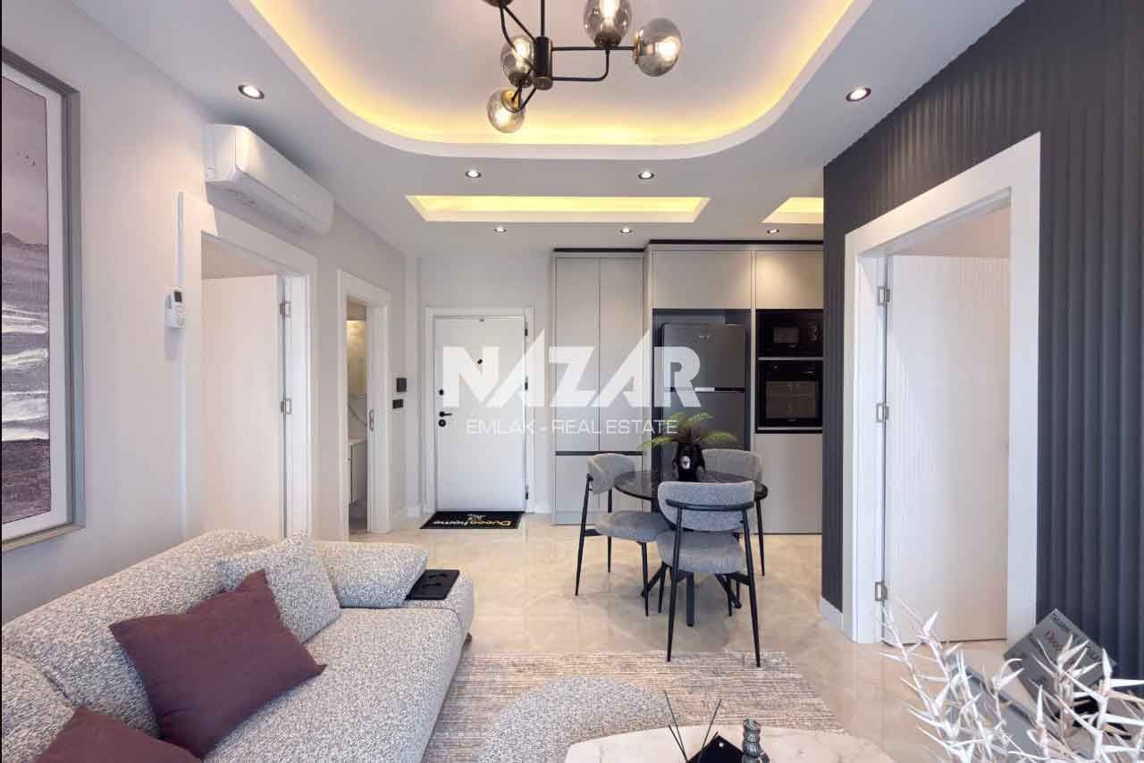 Alanya Şekerhane’de Satılık Yeni 2+1 Daire – 65 m2