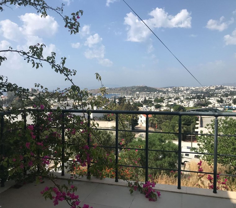 Bodrum Yokuşbaşı Otogara 200m. Kapanmaz Deniz Manzaralı Villa