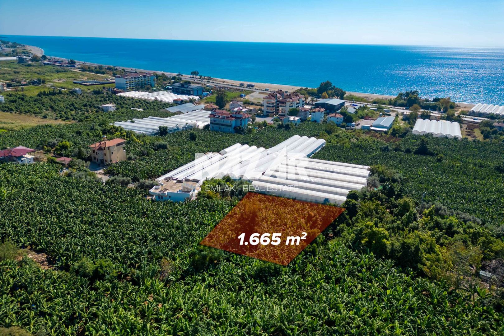 Alanya İshaklı’da 1.665 m2 Deniz Manzaralı Tarla · 5