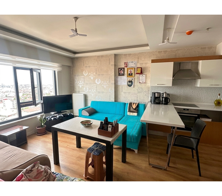 Rahat Yaşam Alanı Haliç Panoramada 1+1 70m2 Satılık Daire