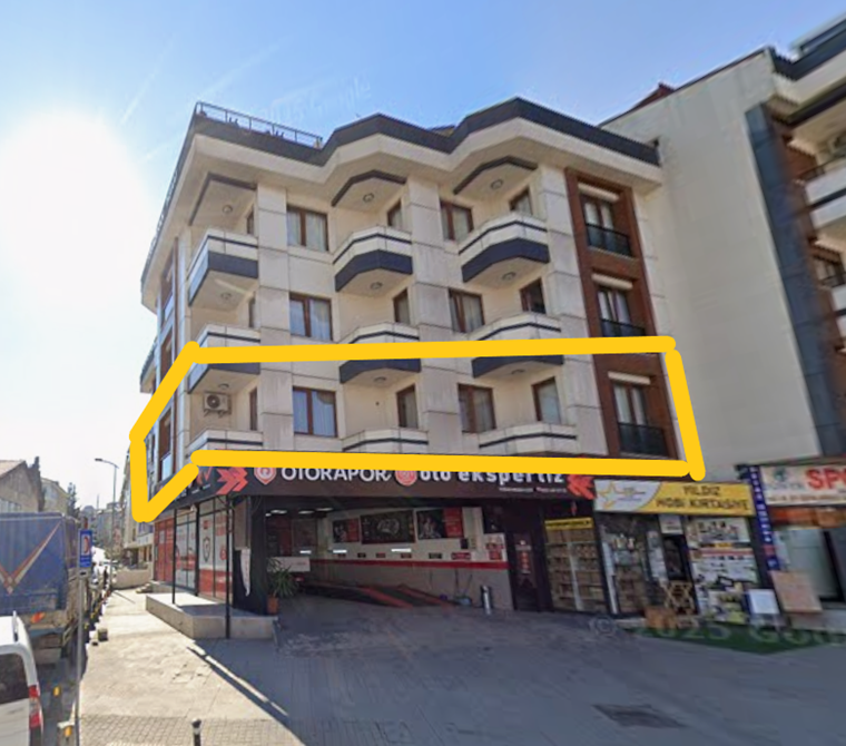Üsküdar Bosna Bulvarı cadde üstü 2+1 Satılık Daire Enta Emlak