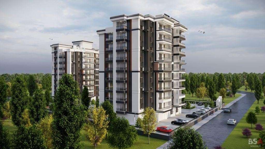 BATMAN AĞABEY YAPI ALMER PARK'TA 3,5+1 SATILIK LÜKS DAİRE