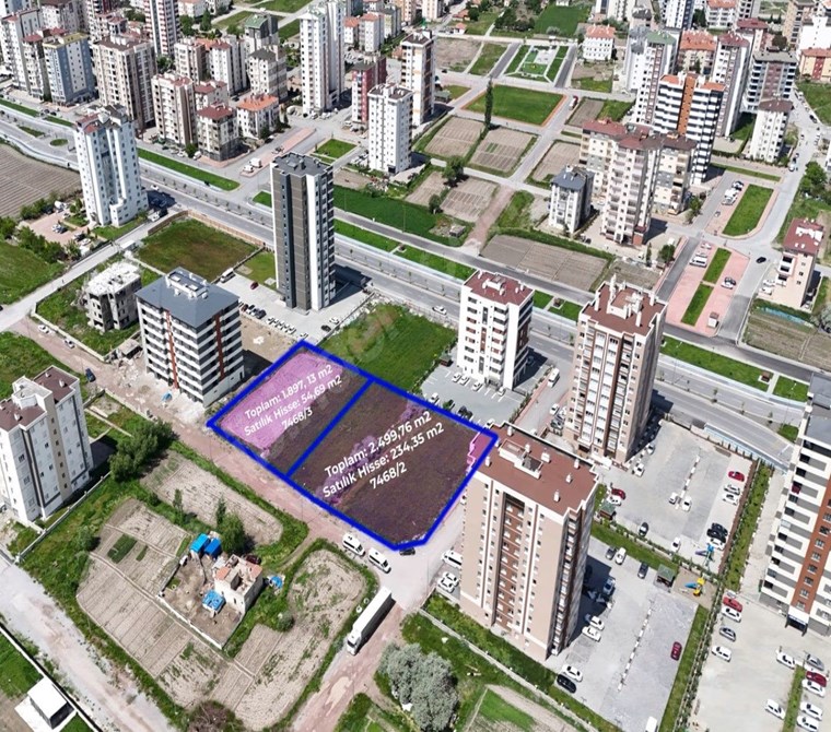 AKDAMAR - Zümrüt Mah. Yapılaşma İçerisinde 289 m2 SATILIK ARSA