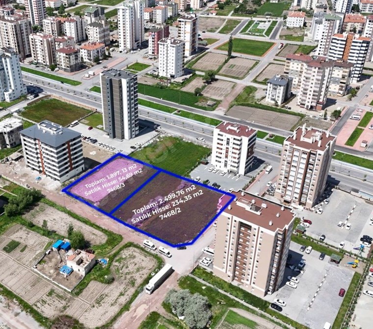 AKDAMAR - Zümrüt Mah. Yapılaşma İçerisinde 289 m2 SATILIK ARSA