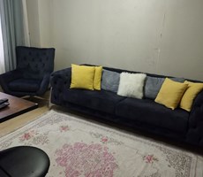 İstiklalde kiralık 1+1 apart